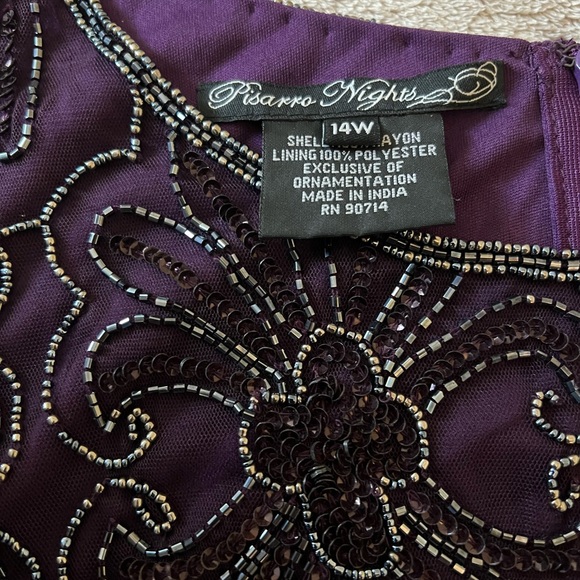 14W Gown in Purples - Picture 6 of 11